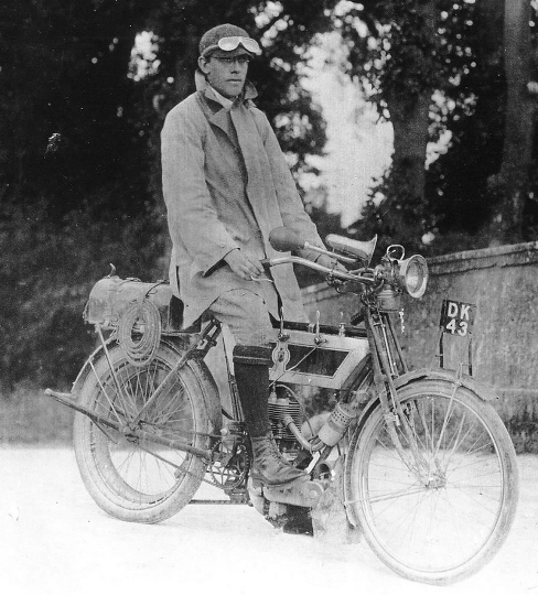 1905 - Ixion Basil H. Davies Triumph Model 3HP Motor Cycle