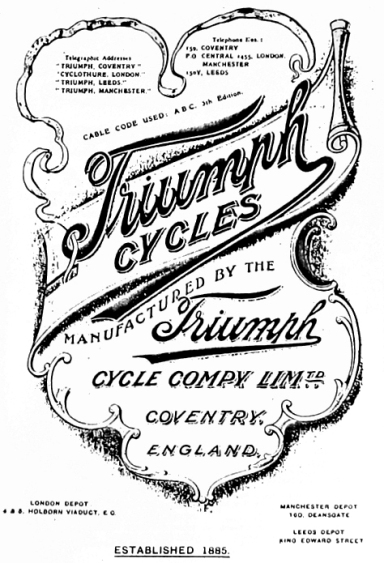 1906 - Pubblicit Triumph